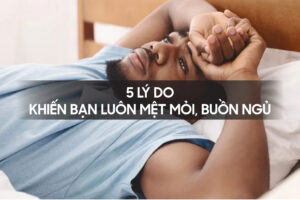 5 ly do khien ban luon met moi buon ngu