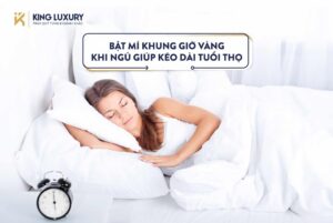 Khung giờ vàng giúp kéo dài tuổi thọ