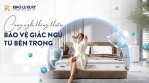 Công nghệ kháng khuẩn trong nệm Firmrest Luxe 2.0
