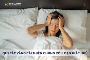Quy tắc vàng cải thiện chứng rối loạn giấc ngủ