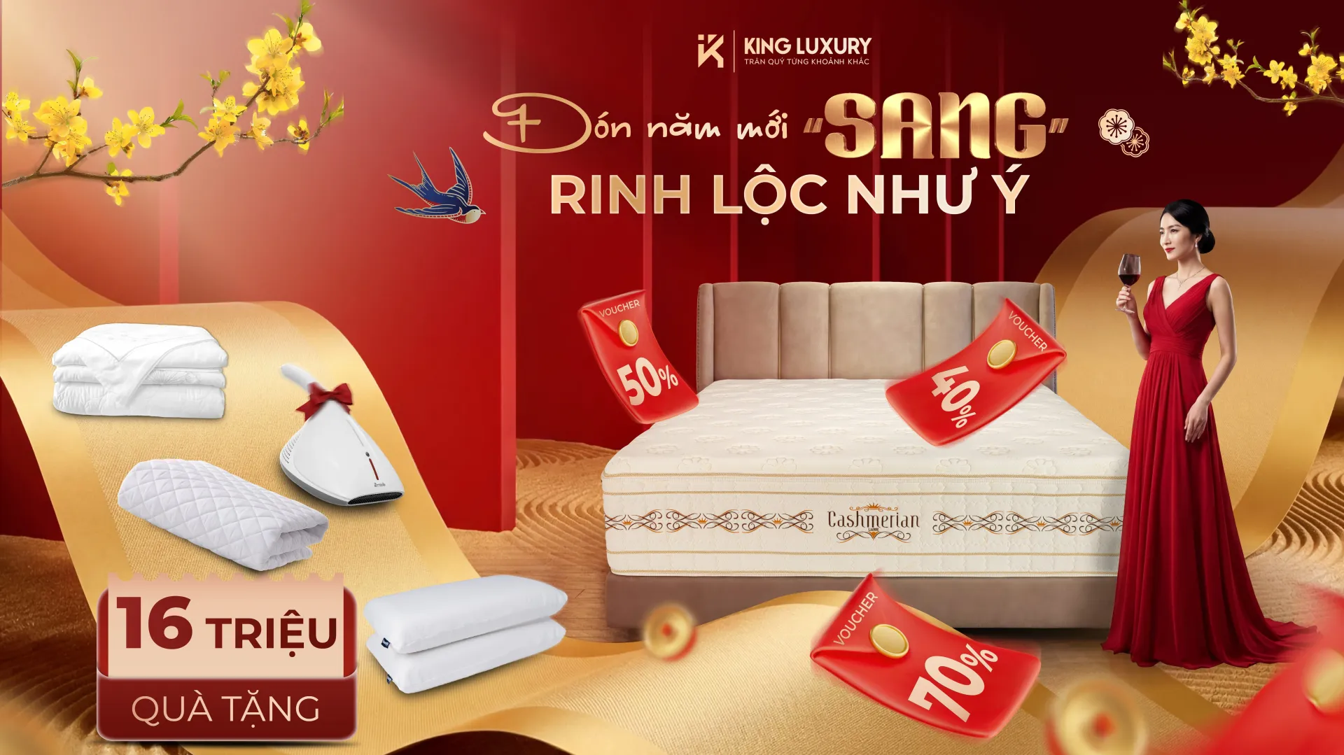 ĐÓN NĂM MỚI “SANG”, RING LỘC NHƯ Ý (2)