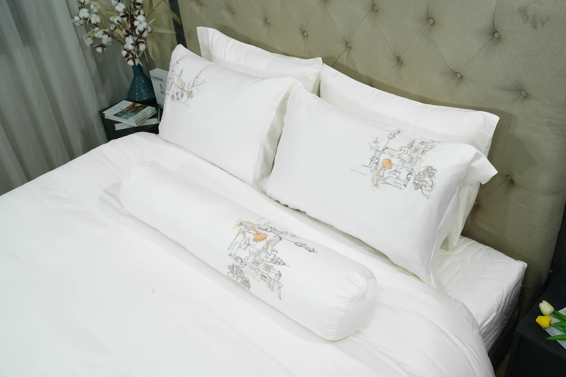Bộ chăn ga Nature Home Tencel Calmora