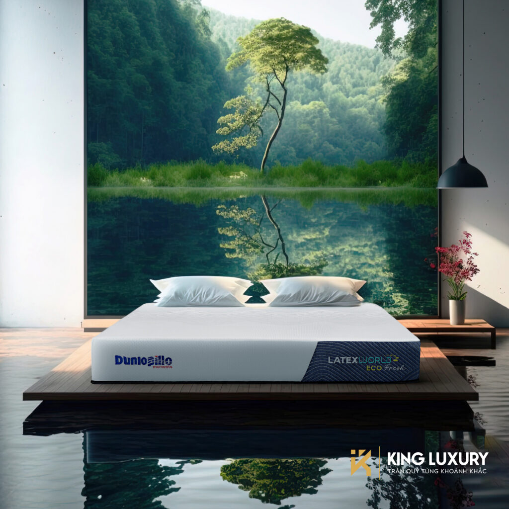 Nệm cao su Dunlopillo Latex World Eco Fresh