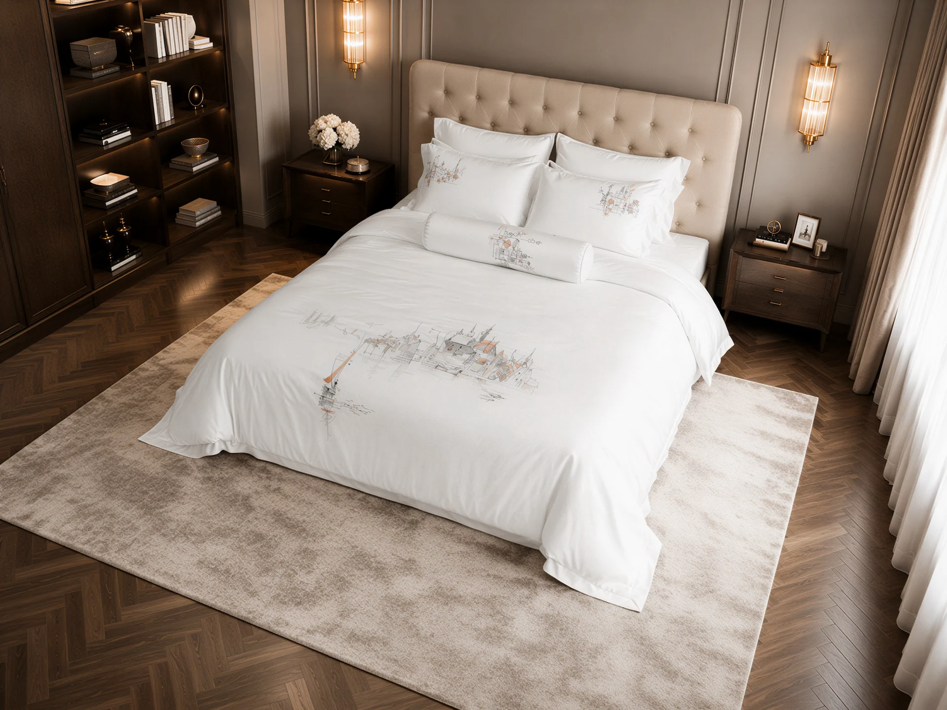 Bộ chăn ga Nature Home Tencel Calmora