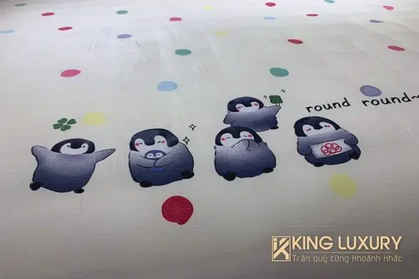 Katakura Tencel Chấm Bi Kem
