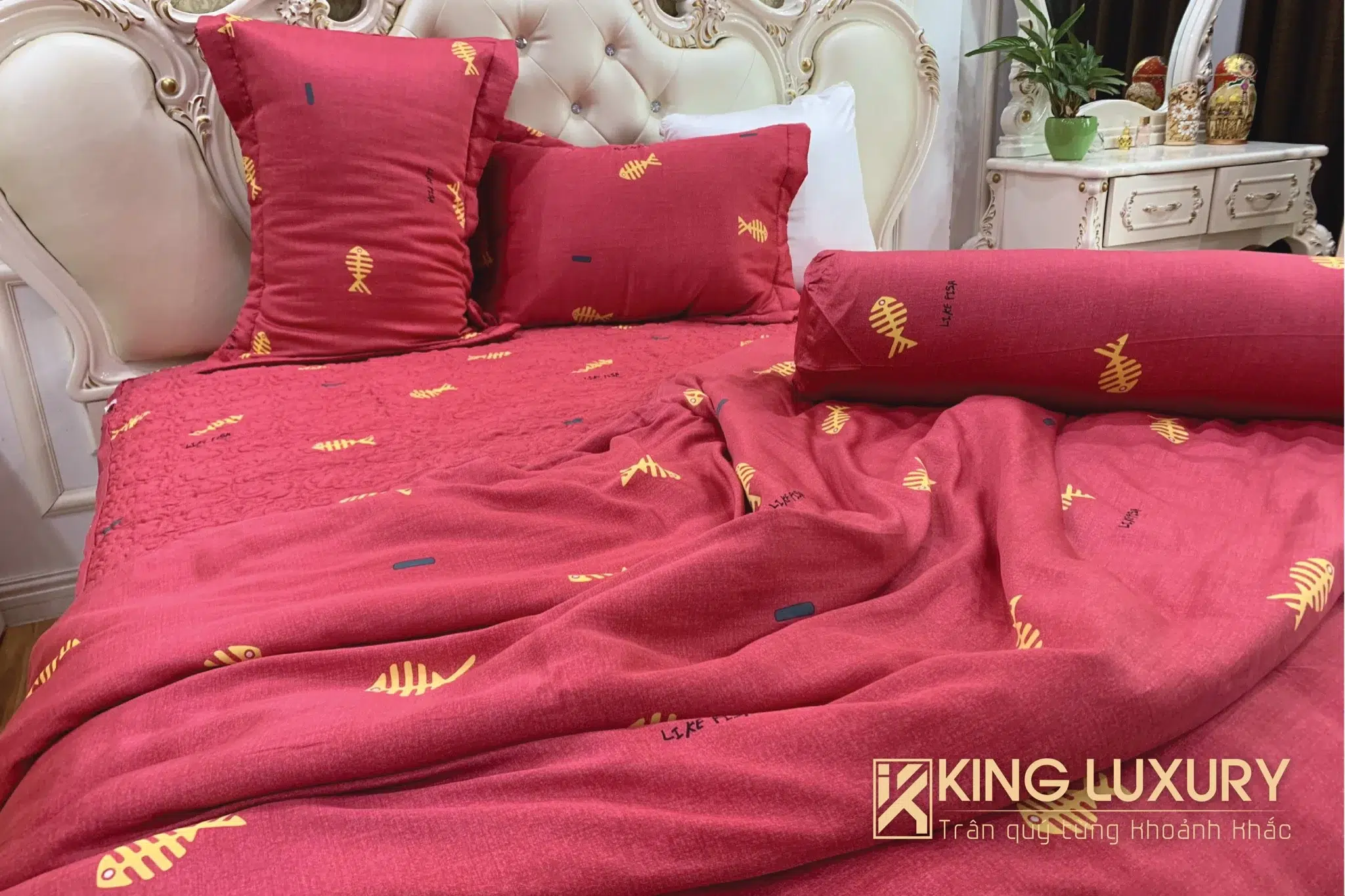 Katakura Tencel Pro Cá Đỏ
