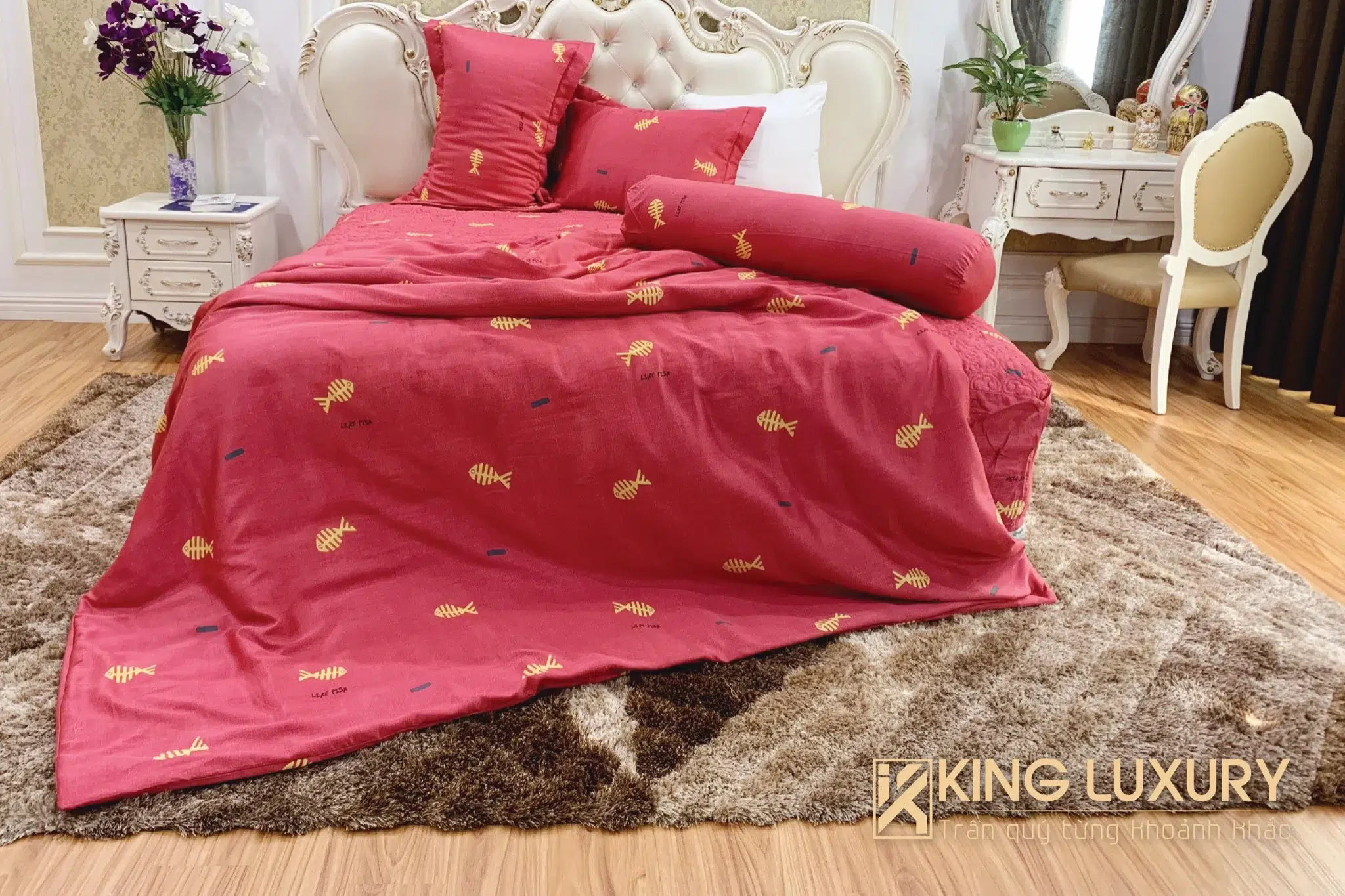 Katakura Tencel Pro Cá Đỏ