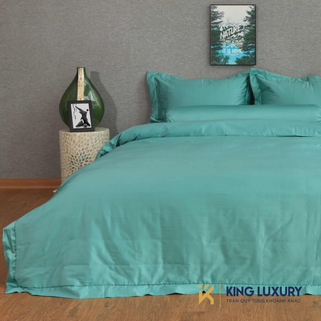 Bo chan ga katakura cotton xanh ngoc