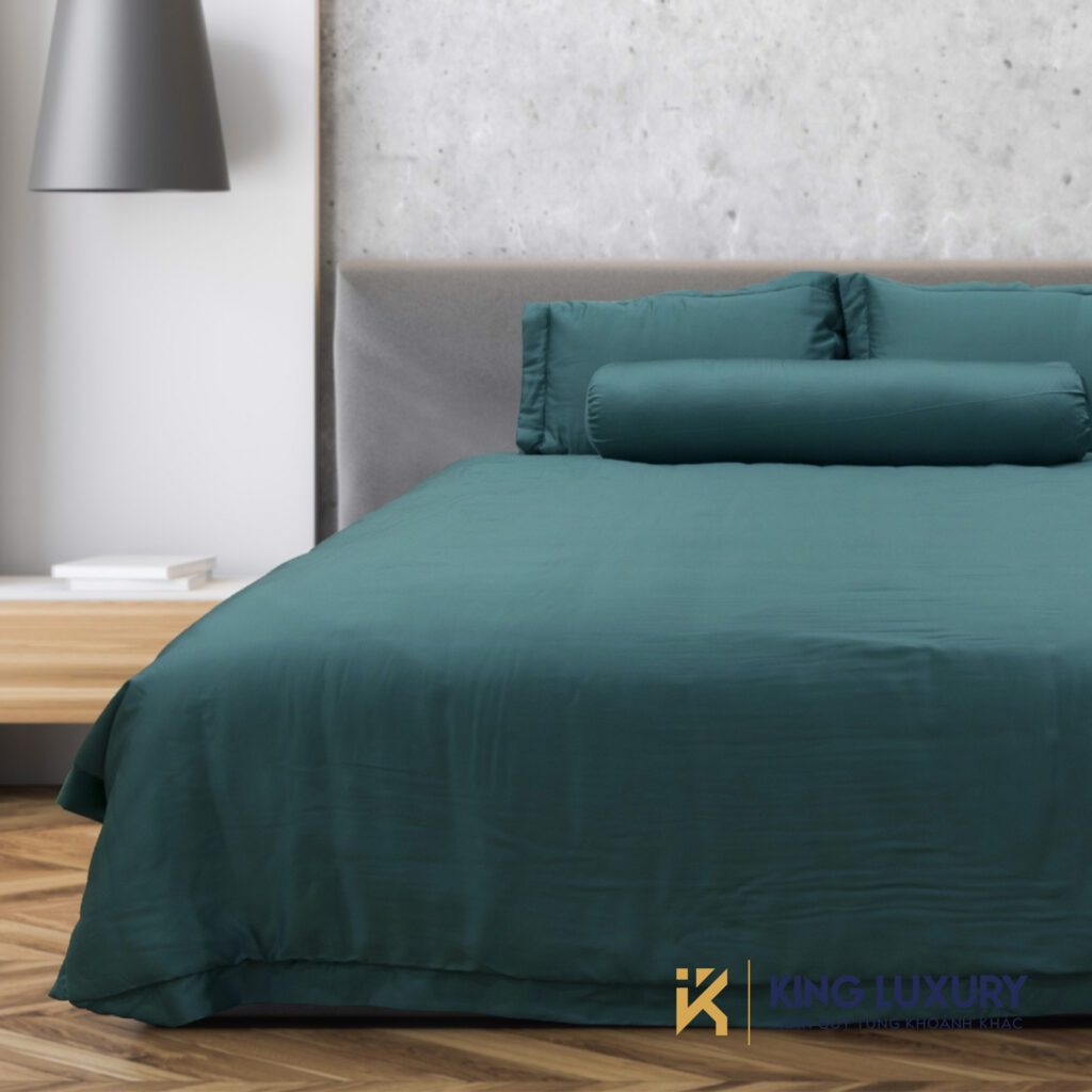 Bo chan ga katakura tencel pro xanh dam tron