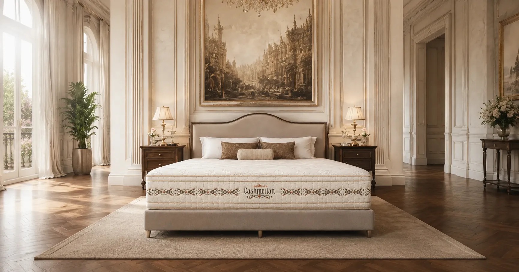 Cashmerian Luxe 2.0: Điểm Chạm Thượng Lưu Nâng Niu Giấc Ngủ Hoàng Gia